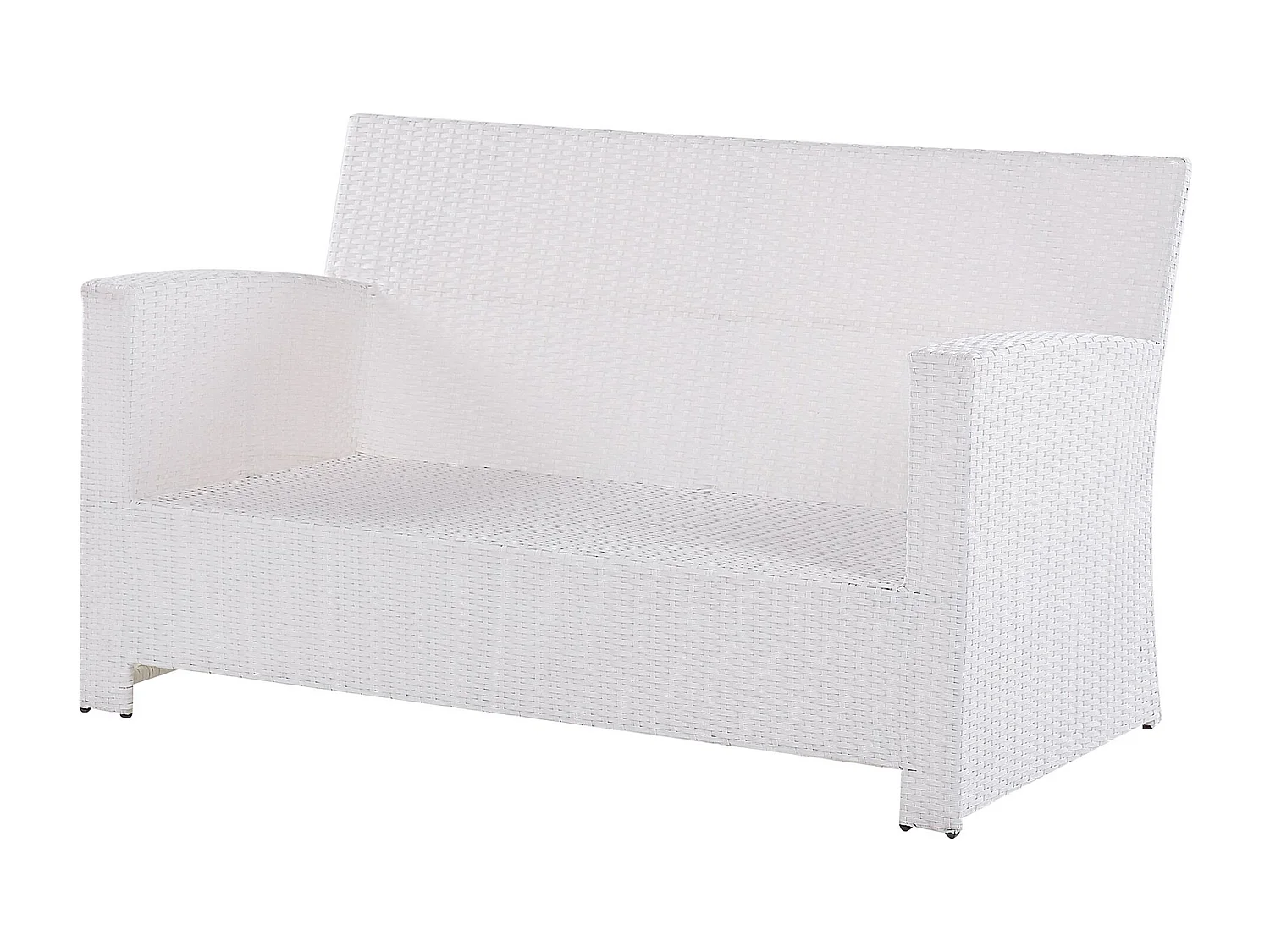 Set da giardino con tavolo 4 posti MARINO Bianco