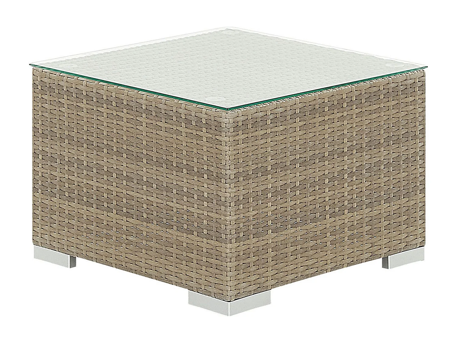 Loungeset met tafel 8-zitter MAESTRO Lichtbruin