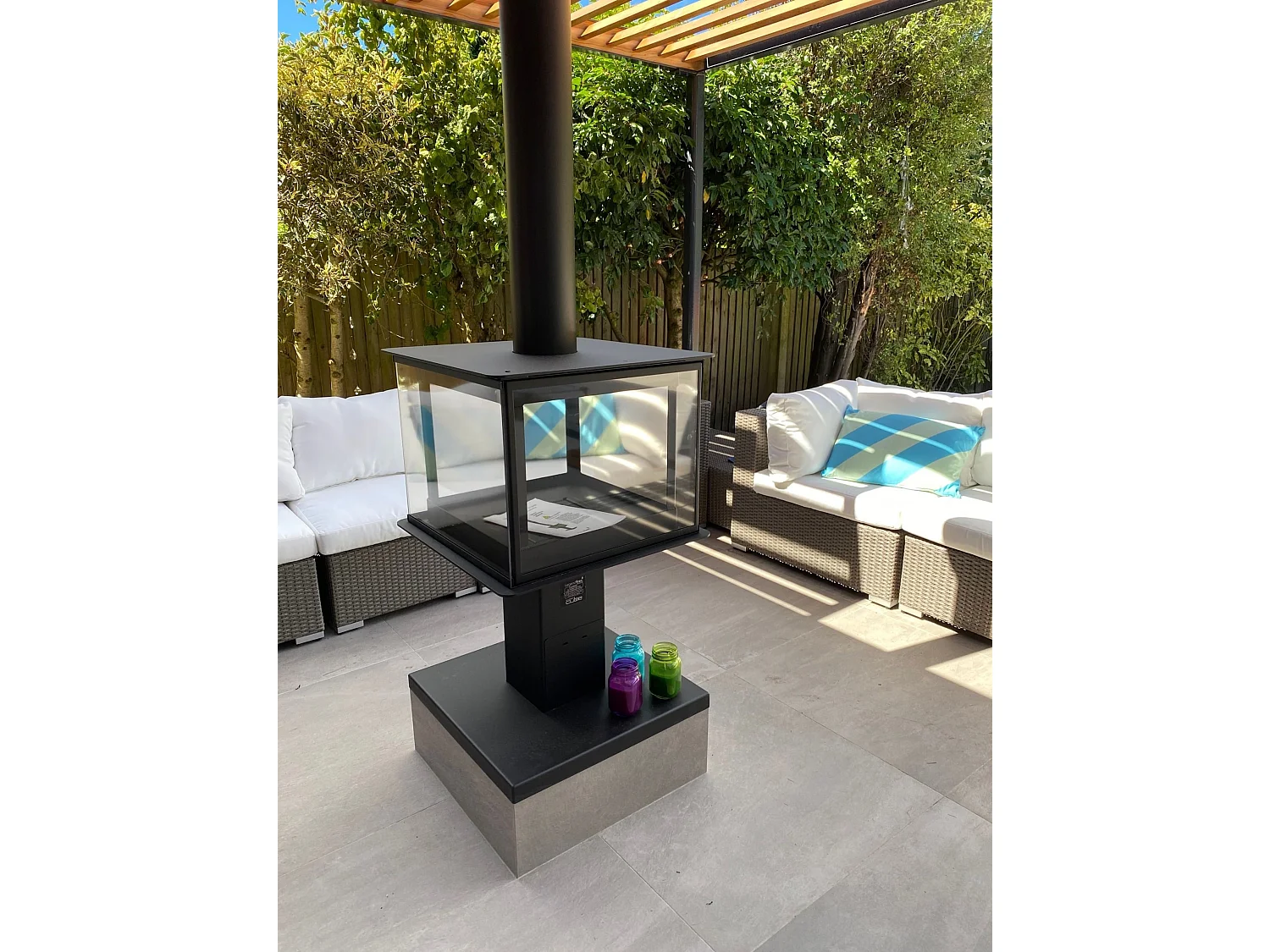 Garden Lounge Set with Table 8 Seater MAESTRO Light Brown PE Rattan Modular
