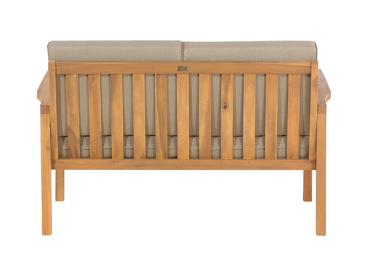 Zestaw ogrodowy ze stolikiem dla 4 osób MANILA Certyfikowane drewno akacjowe Jasnobrązowy