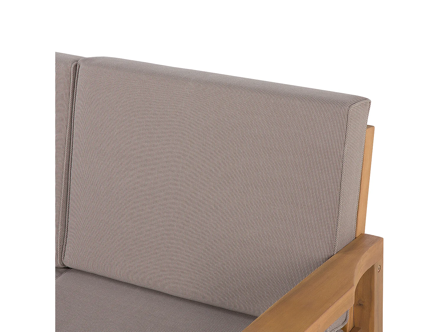 Ensemble de salon de jardin avec table 4 places MANILA Bois d'acacia certifié Marron clair