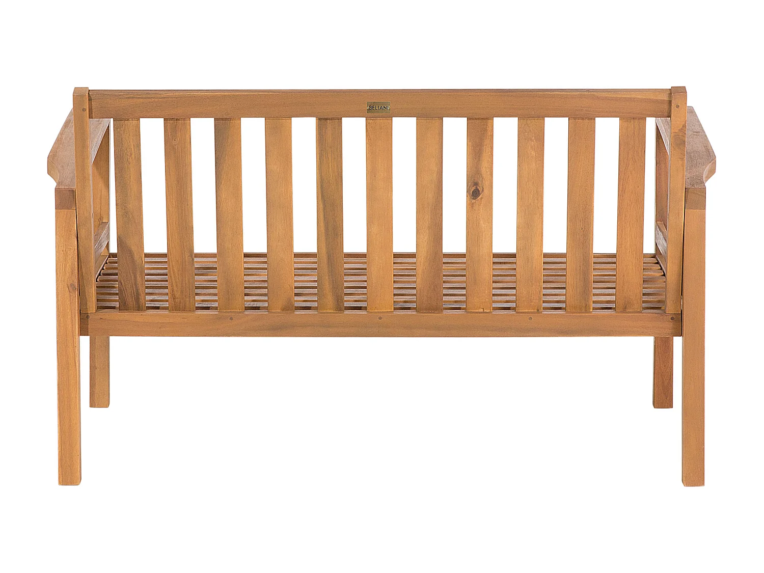 Loungeset met tafel 4-zitter MANILA Gecertificeerd acaciahout Lichtbruin