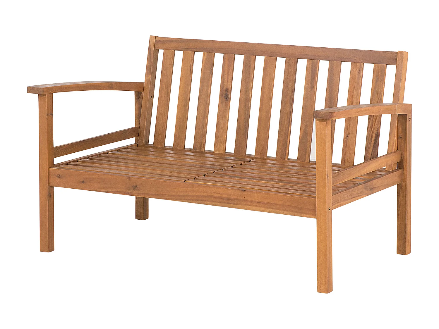 Loungeset met tafel 4-zitter MANILA Gecertificeerd acaciahout Lichtbruin