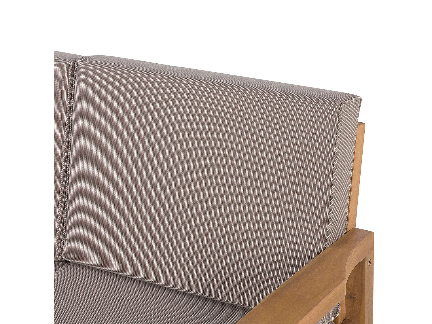 Loungeset met tafel 4-zitter MANILA Gecertificeerd acaciahout Lichtbruin