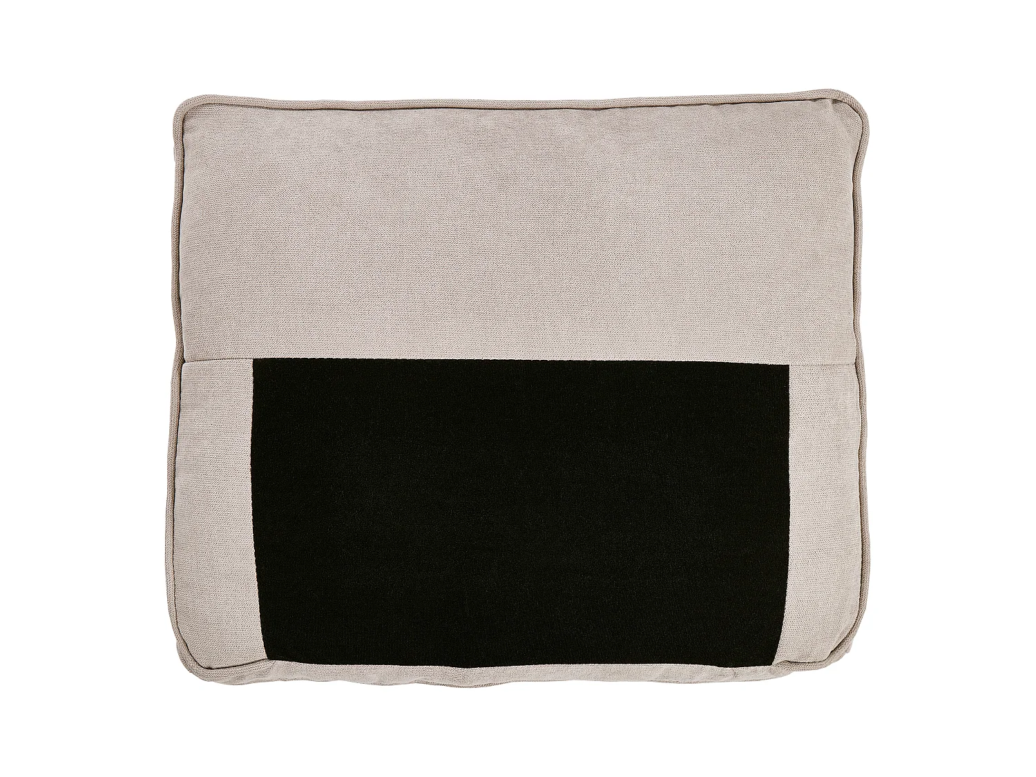 Canapé 3 places AVESTA Tissu Beige avec ottoman