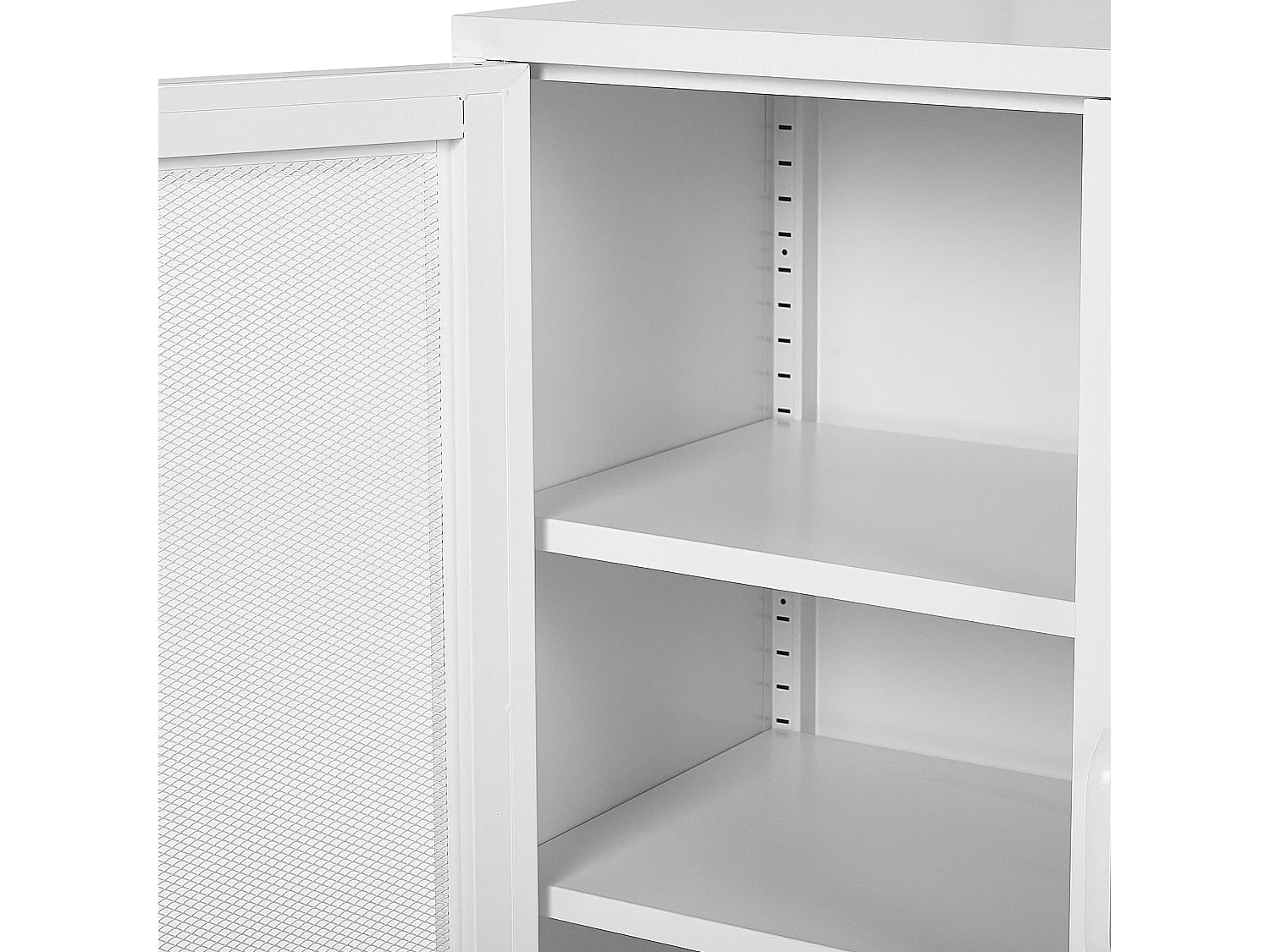 Armoire WAKATIPU Métal Blanc