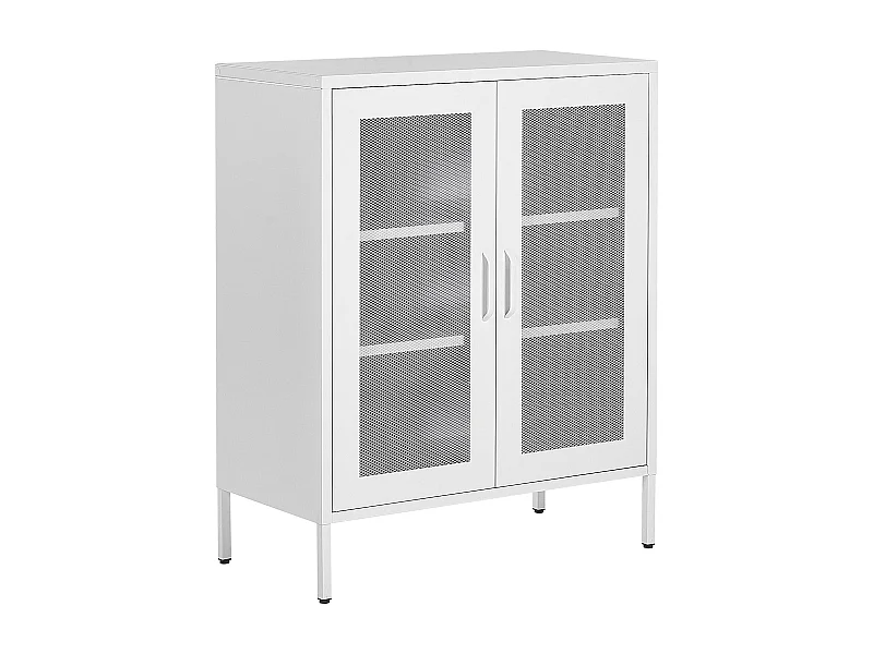 Armoire WAKATIPU Métal Blanc