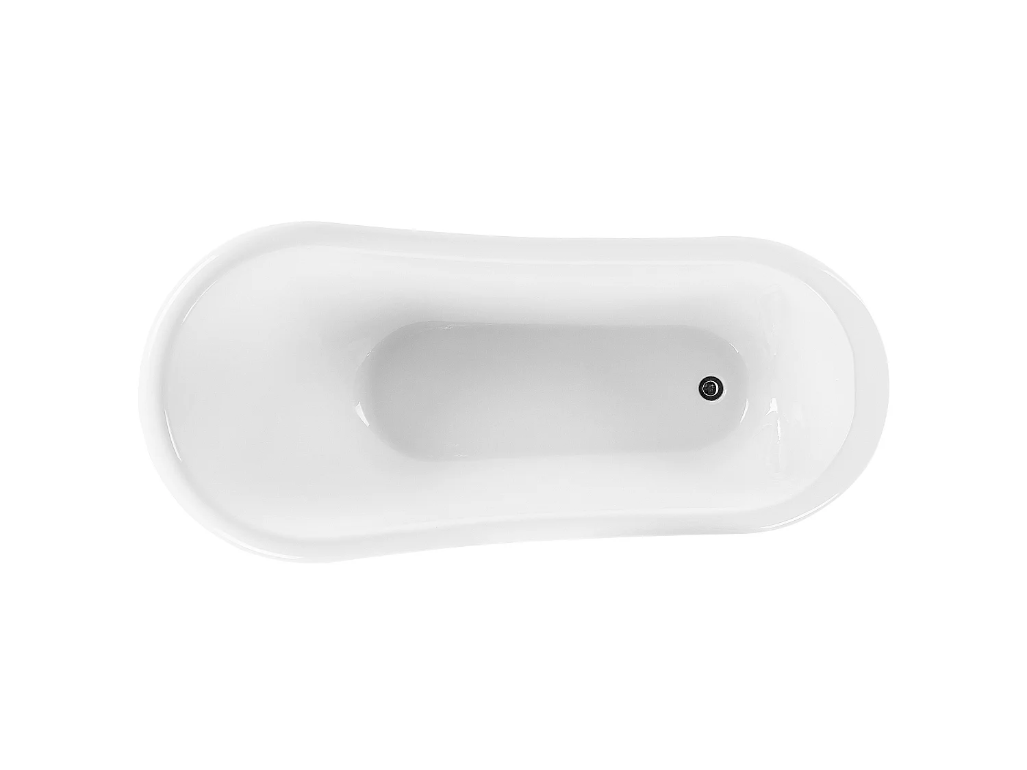 Vrijstaand bad CAYMAN 170 x 76 cm Rood