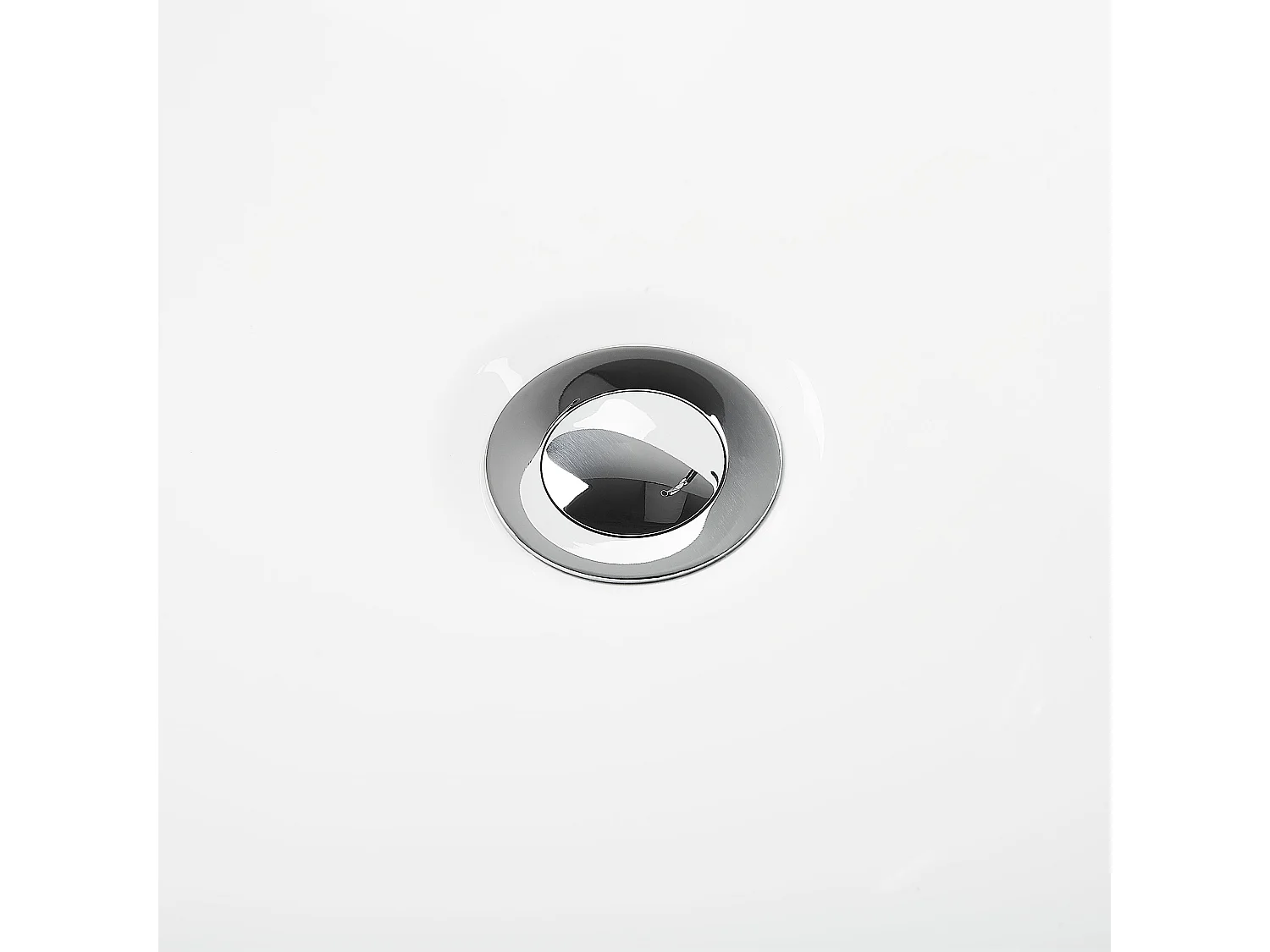 Acryl Badewanne oval freistehend schwarz mit Armatur Überlauf 170 x 80 cm Rotso