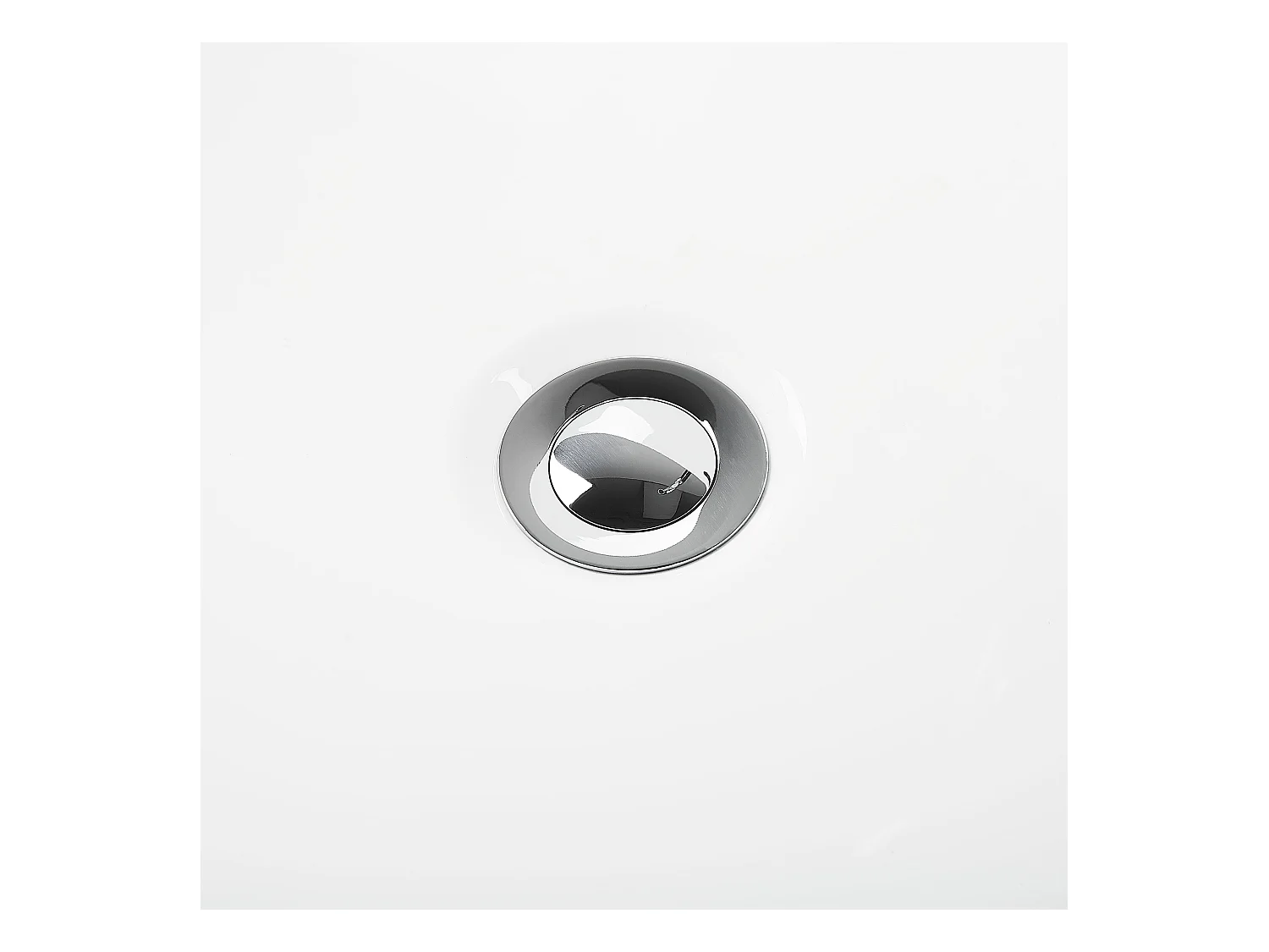 Vrijstaand bad ROTSO 170 x 80 cm Zwart/wit