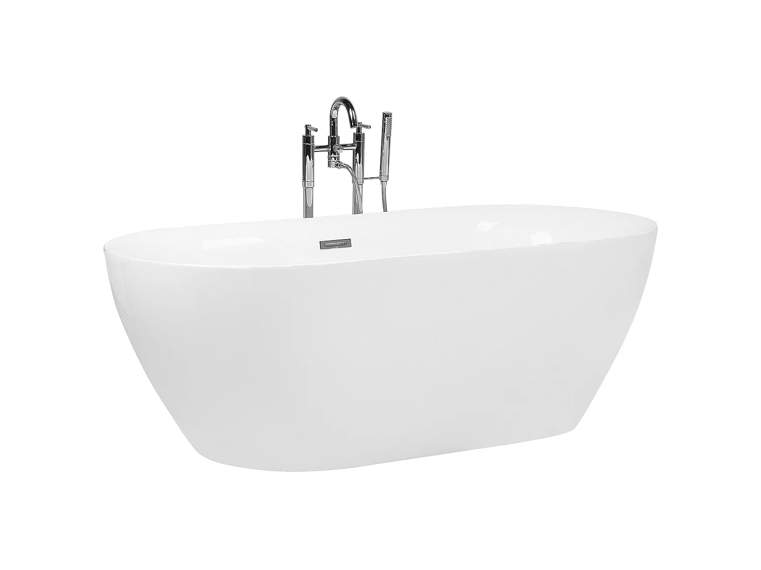 Vrijstaand bad CARRERA 170 x 80 cm Wit