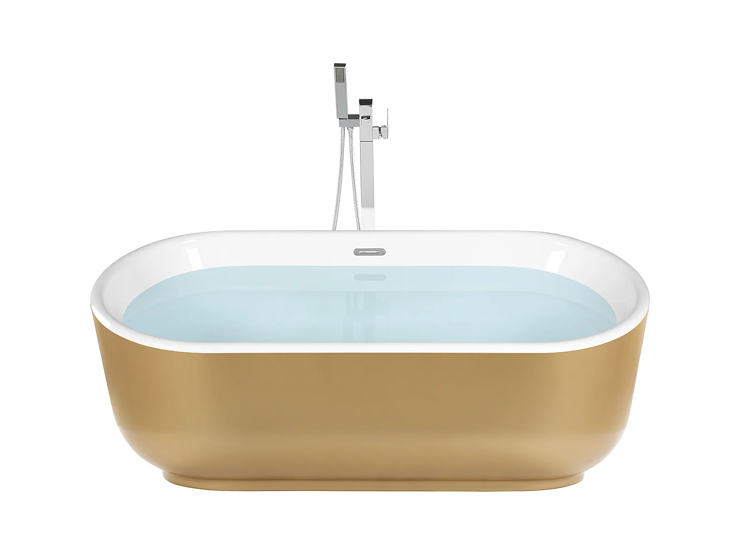 Vrijstaand bad PINEL 170 x 80 cm Goud