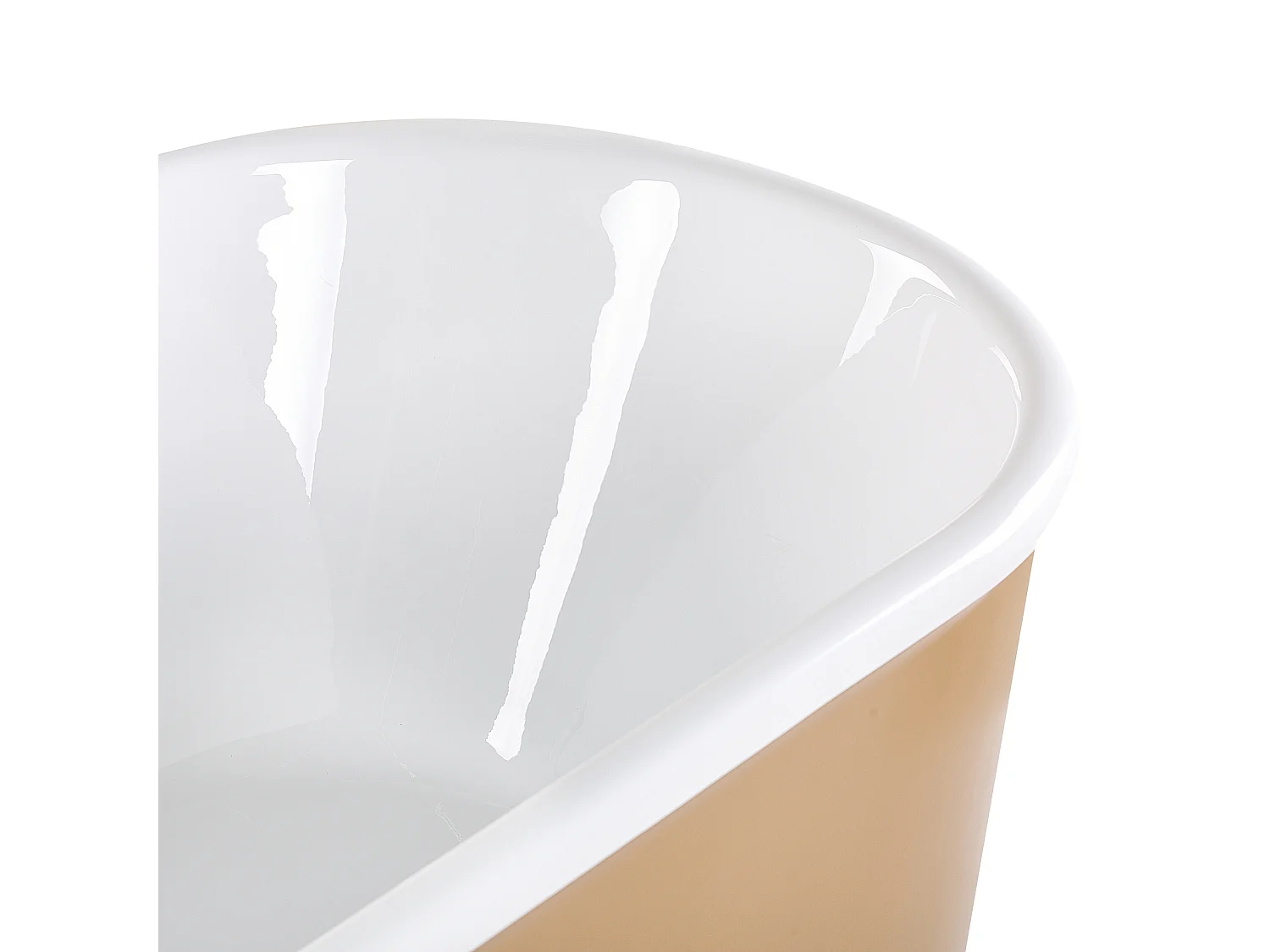 Wanna wolnostojąca PINEL 170 x 80 cm Złoty