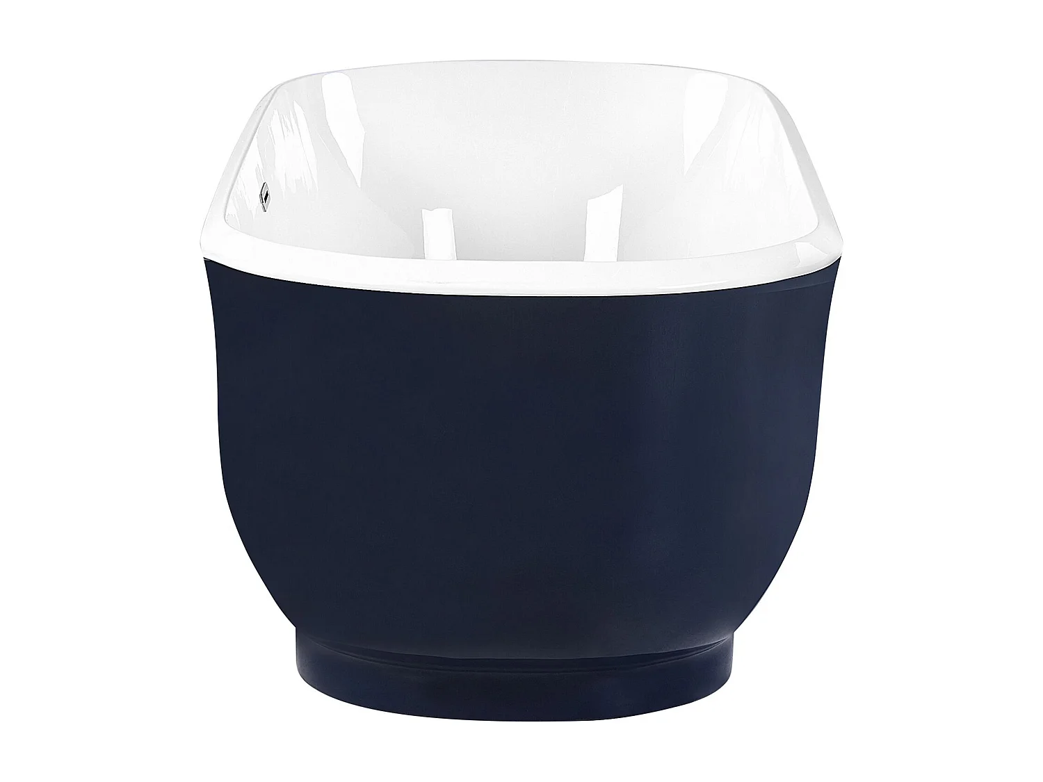 Baignoire îlot TESORO 170 x 77 cm Bleu marine