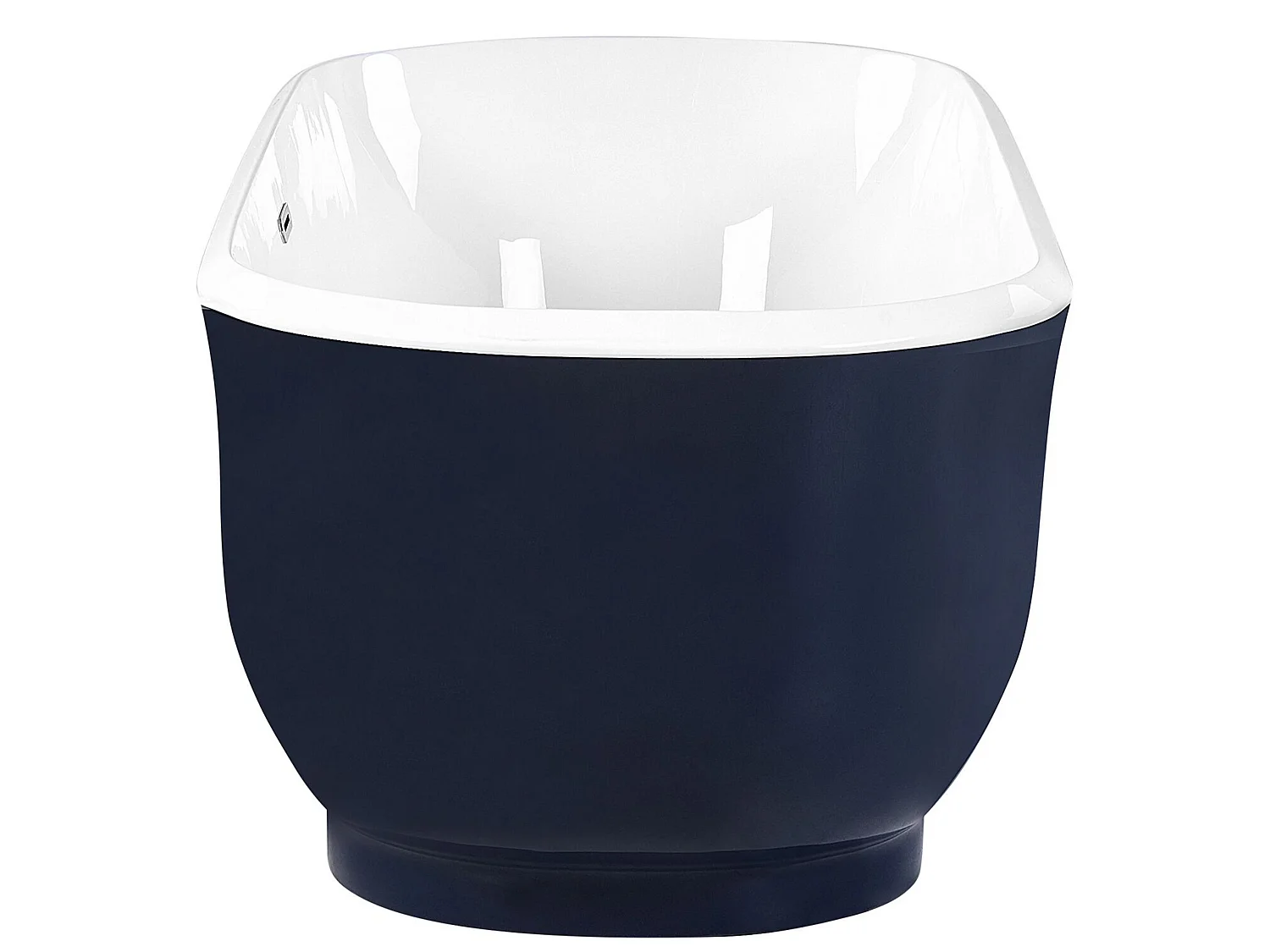 Baignoire îlot TESORO 170 x 77 cm Bleu marine