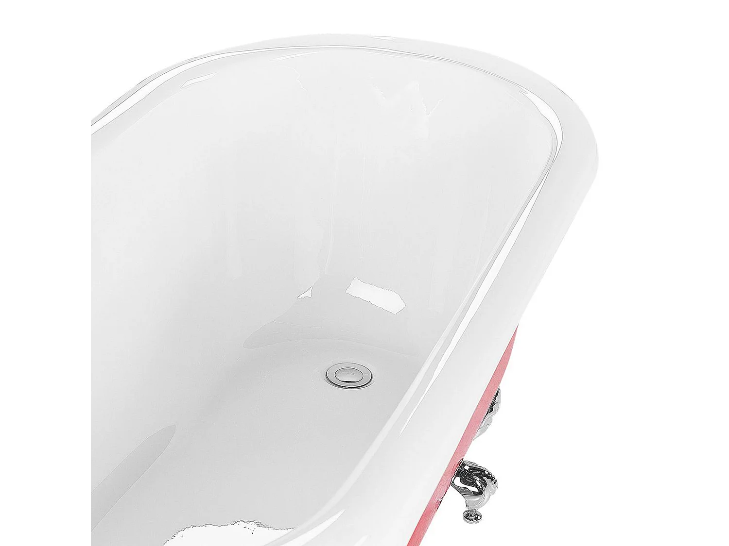 Baignoire îlot CAYMAN 153 x 77 cm Rouge