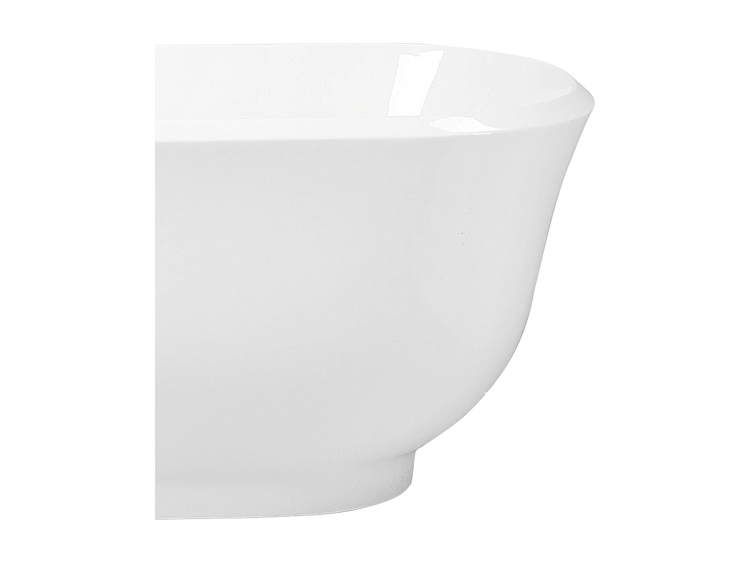 Vrijstaand bad TESORO 170 x 77 cm Wit