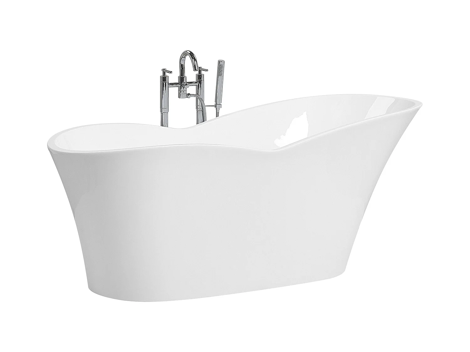 Baignoire îlot DULCINA 170 x 80 cm Blanc