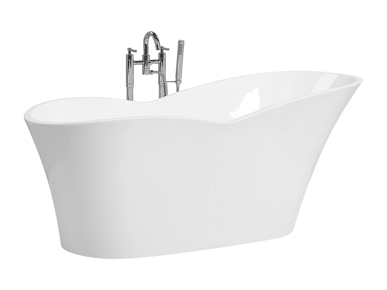 Banheira autónoma DULCINA 1700 x 800 mm Branco
