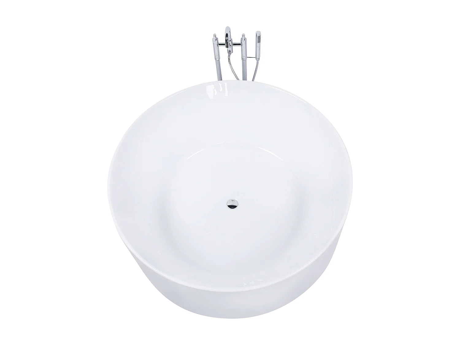 Vrijstaand bad IBIZA 140 x 140 cm Wit