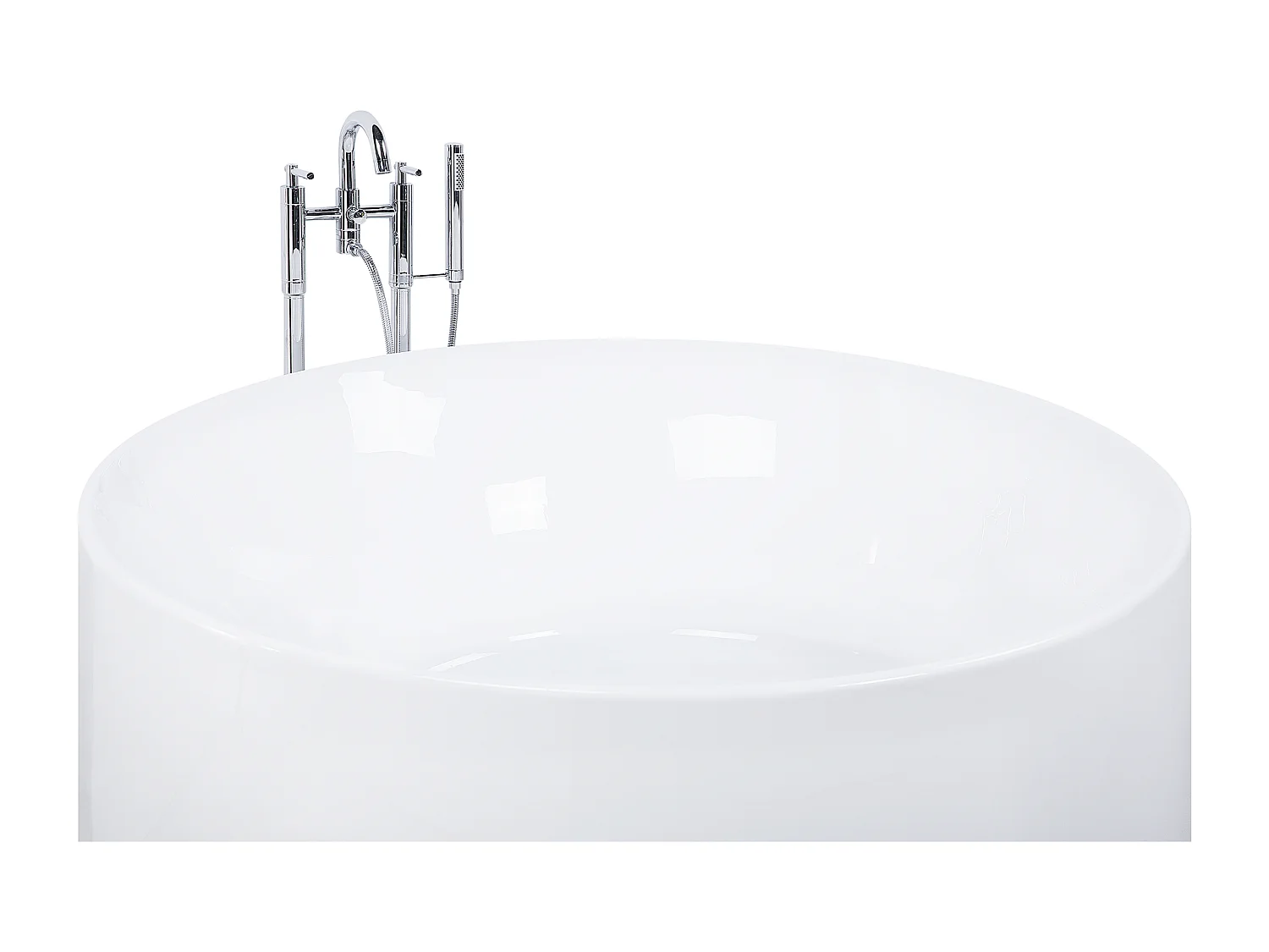 Vrijstaand bad IBIZA 140 x 140 cm Wit