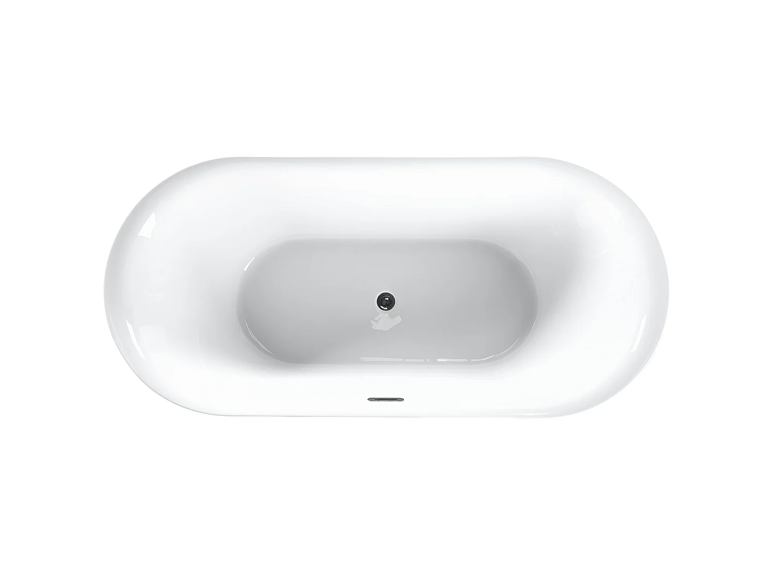 Baignoire îlot CARRERA 180 x 80 cm Blanc