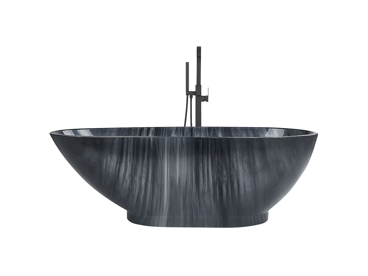 Baignoire îlot RIOJA 170 x 80 cm Marbre noir