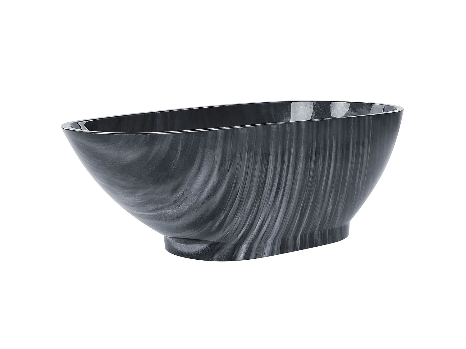 Baignoire îlot RIOJA 170 x 80 cm Marbre noir