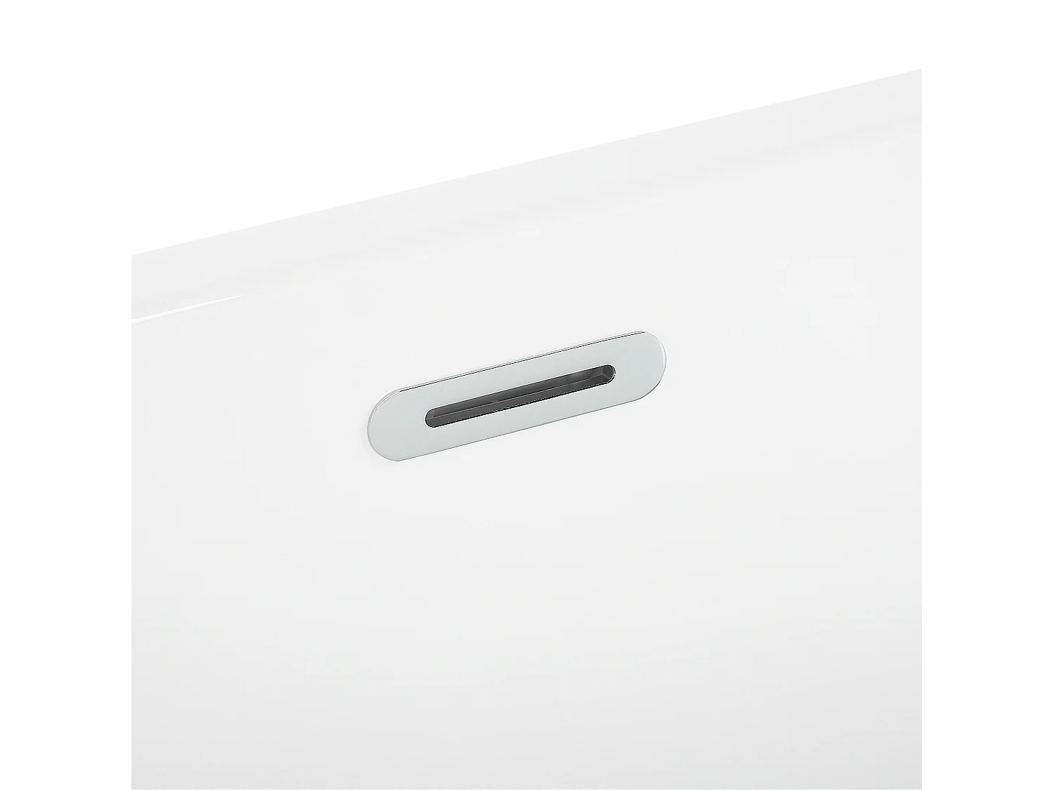 Vrijstaand bad HAVANA 160 x 80 cm Zwart/wit