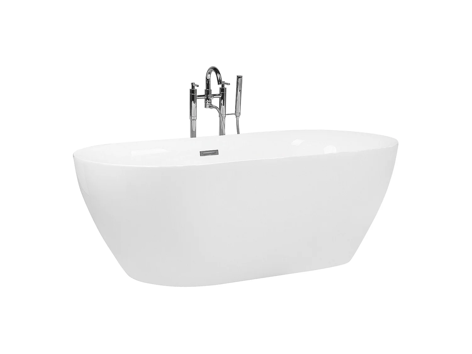 Baignoire îlot CARRERA 150 x 75 cm Blanc
