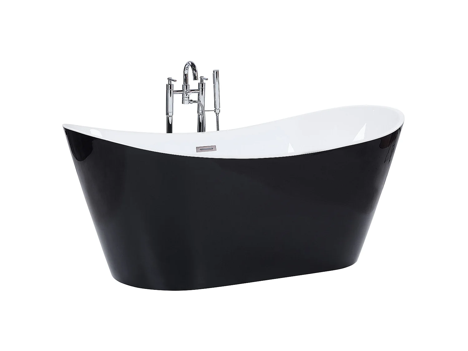 Baignoire îlot ANTIGUA 180 x 78 cm Noir