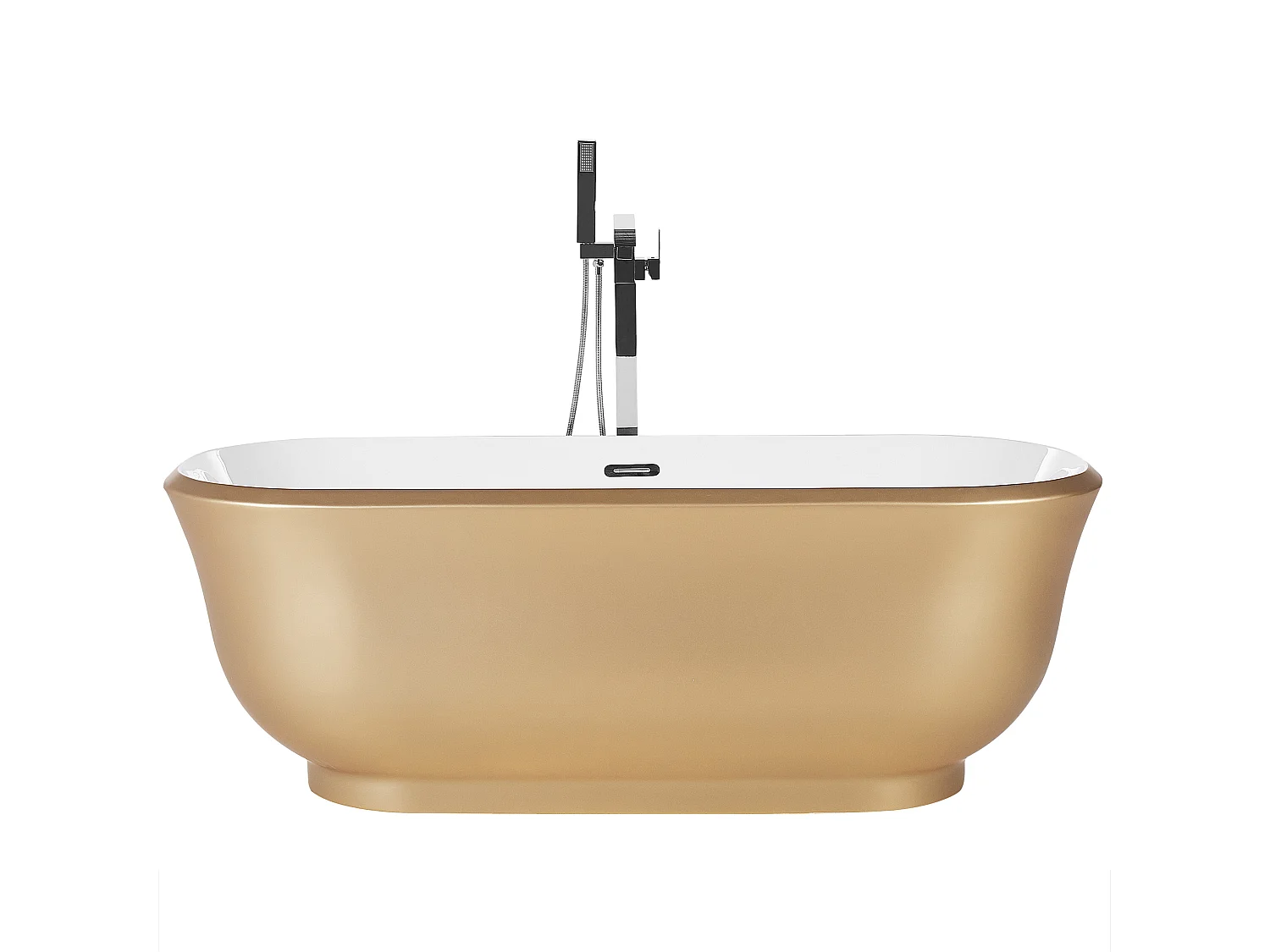 Vrijstaand bad TESORO 170 x 77 cm Goud