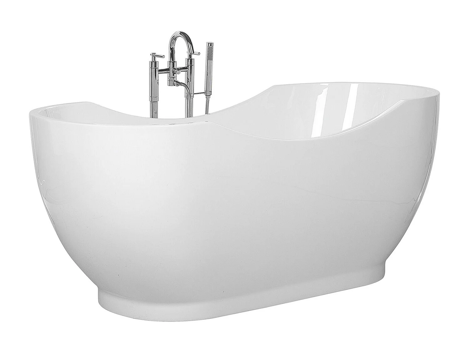 Baignoire îlot BAYLEY 170 x 77 cm Blanc