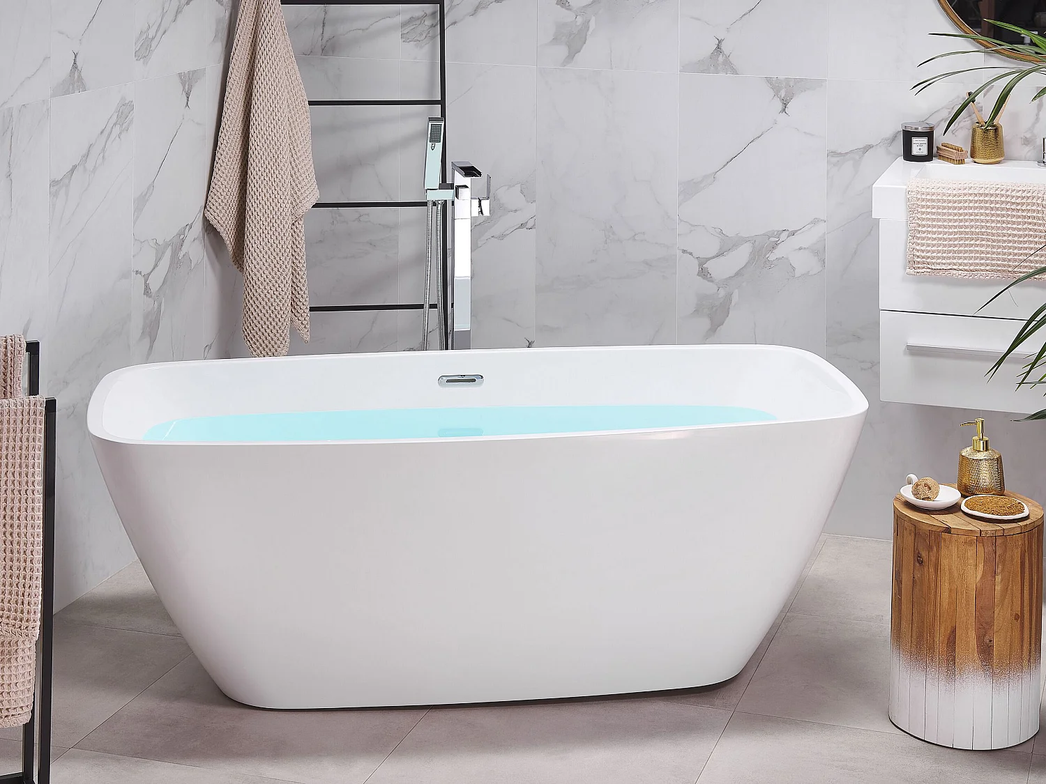 Baignoire îlot MINGO 170 x 78 cm Blanc