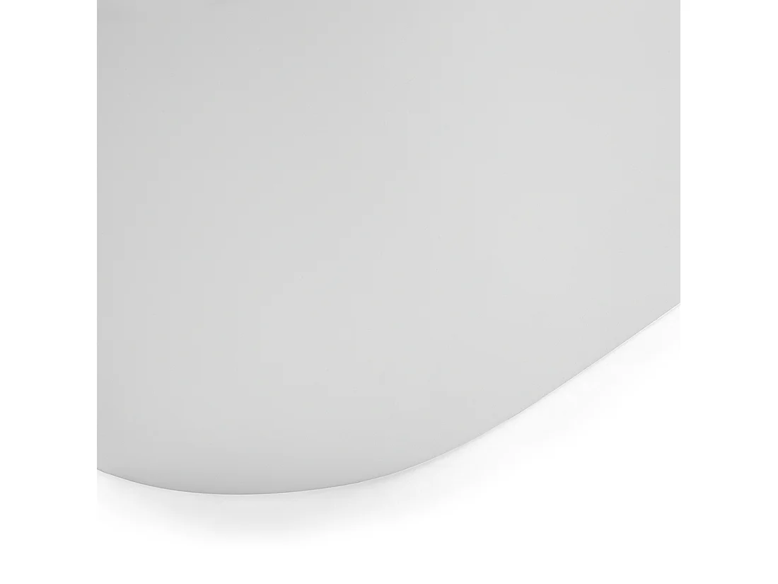 Freistehende Badwanne NEVIS 160 x 75 cm Weiss