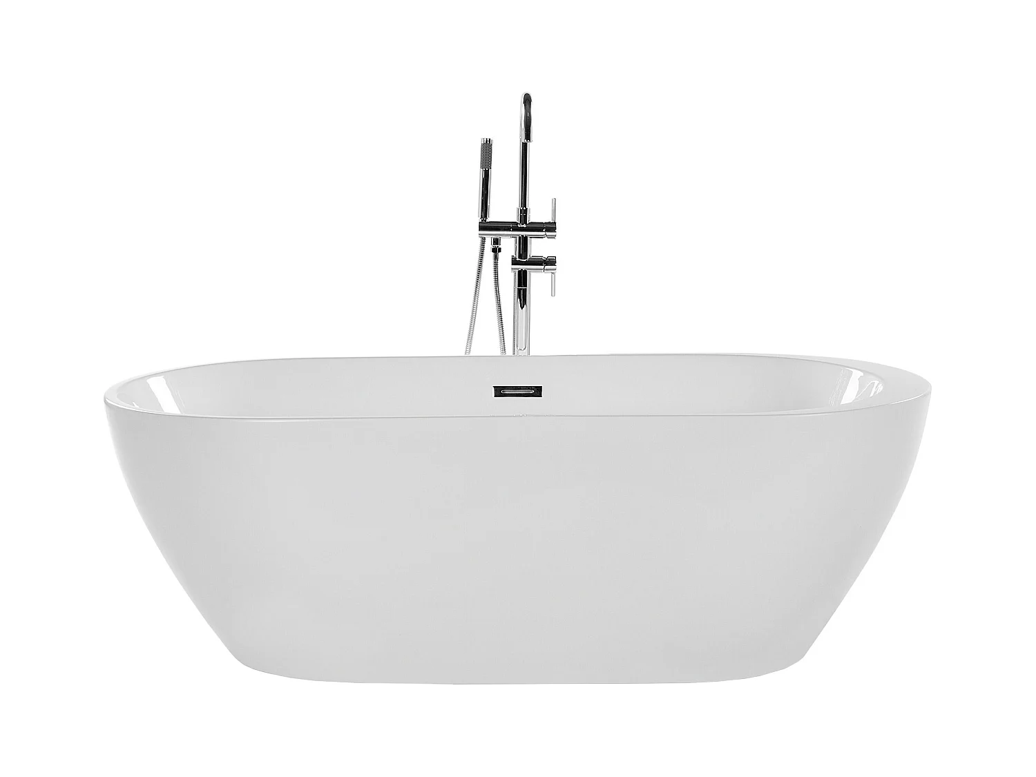 Baignoire îlot NEVIS 160 x 75 cm Blanc