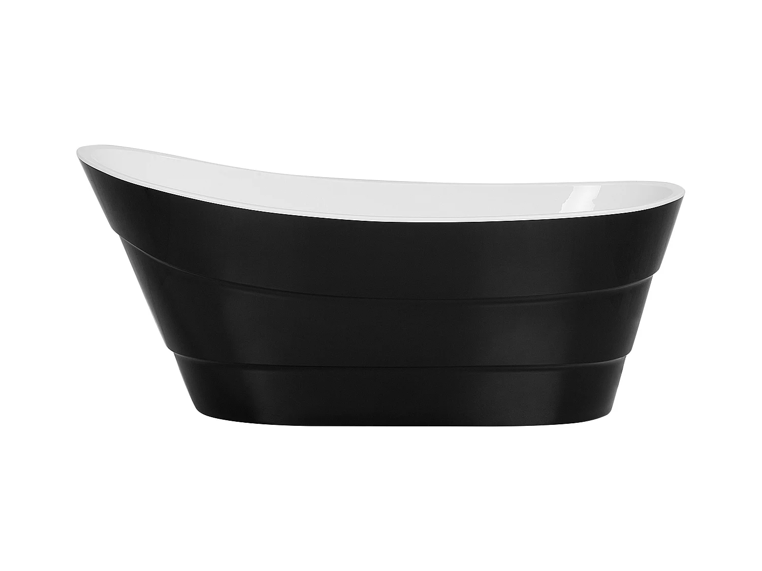 Baignoire îlot BUENAVISTA 170 x 73 cm Noir