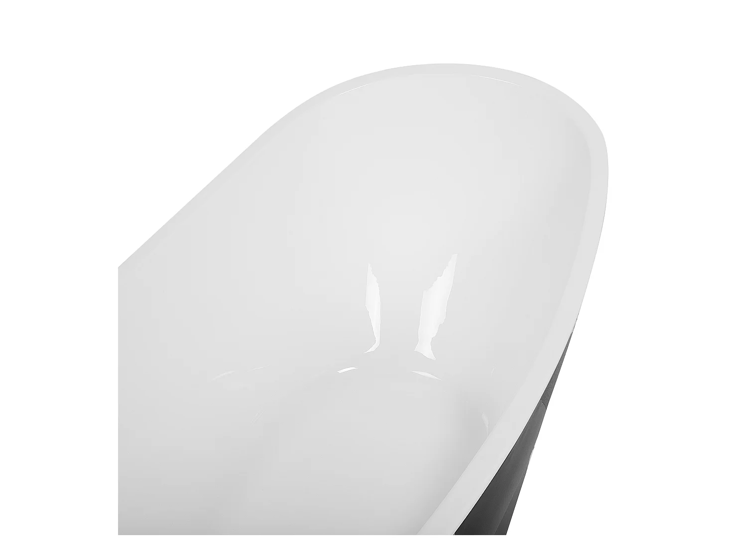 Baignoire îlot BUENAVISTA 170 x 73 cm Noir