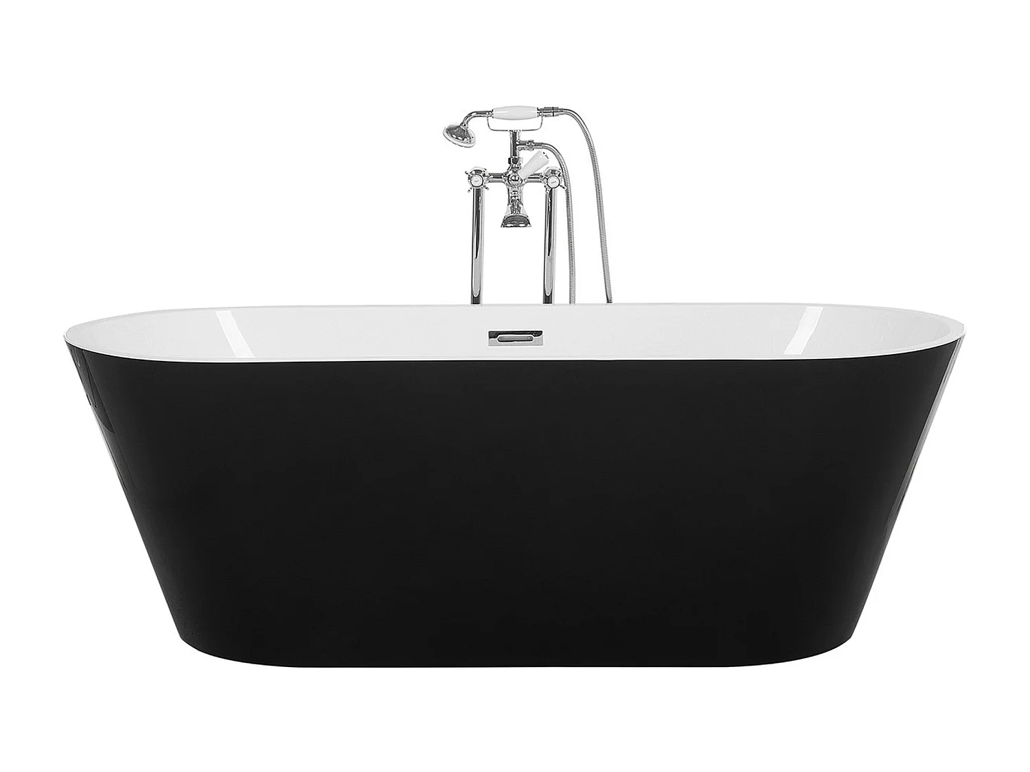 Baignoire îlot CABRITOS 170 x 70 cm Noir