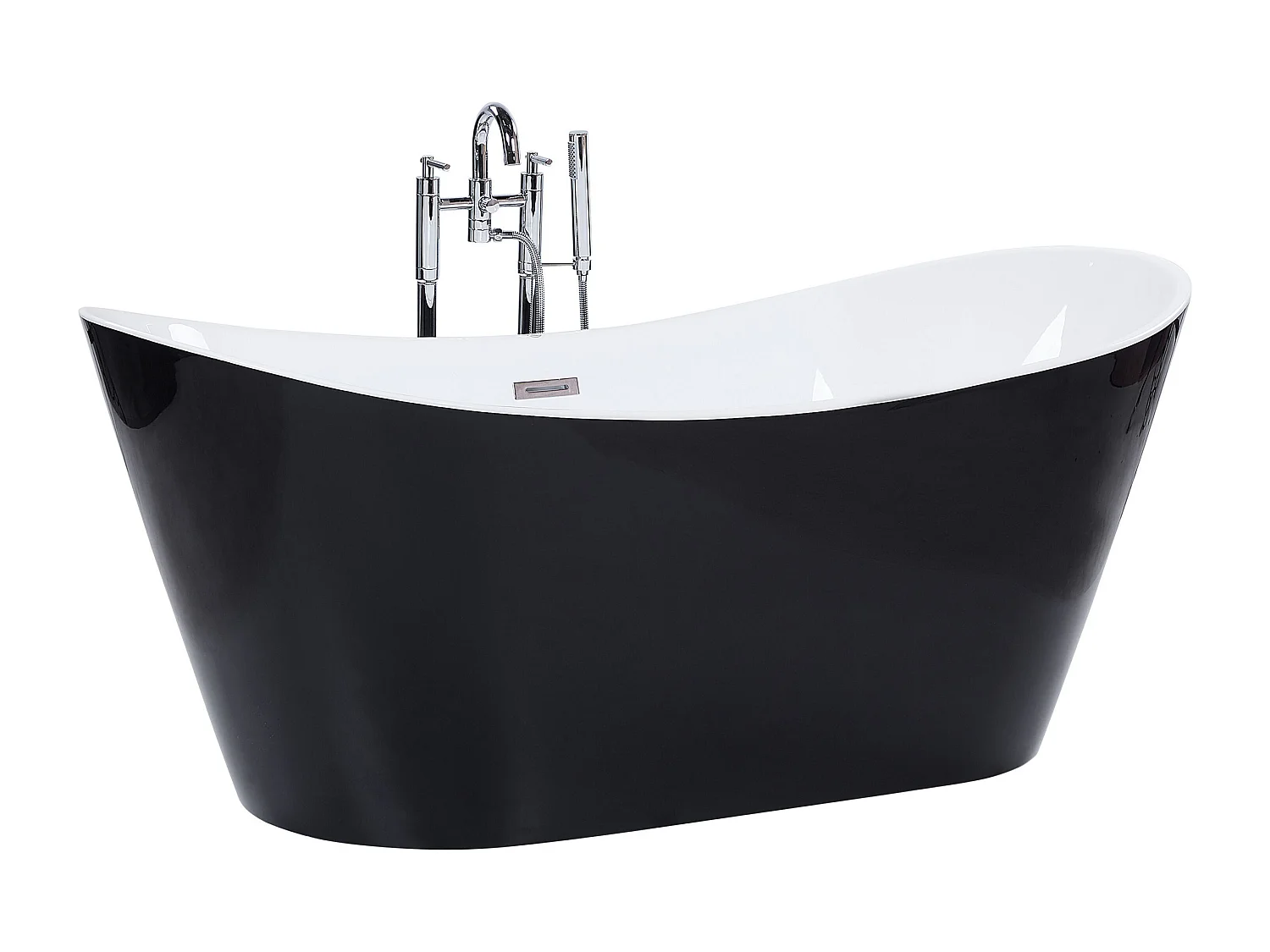 Baignoire îlot ANTIGUA 150 x 75 cm Noir