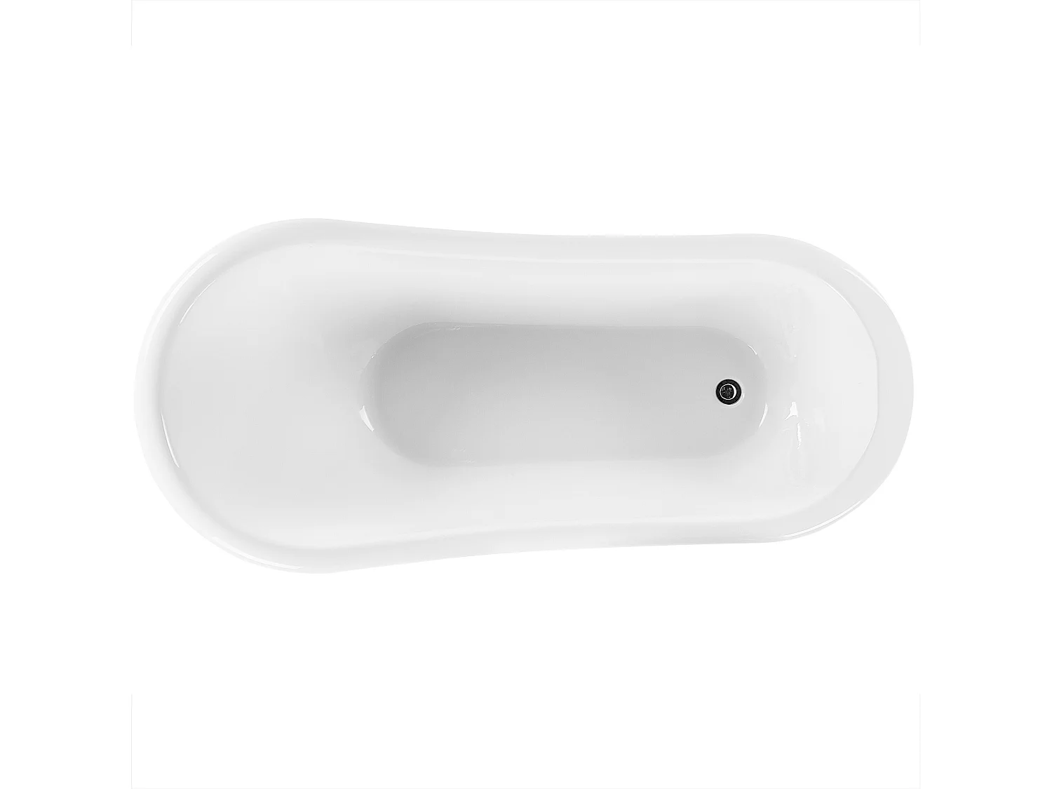 Baignoire îlot CAYMAN 153 x 77 cm Bleu