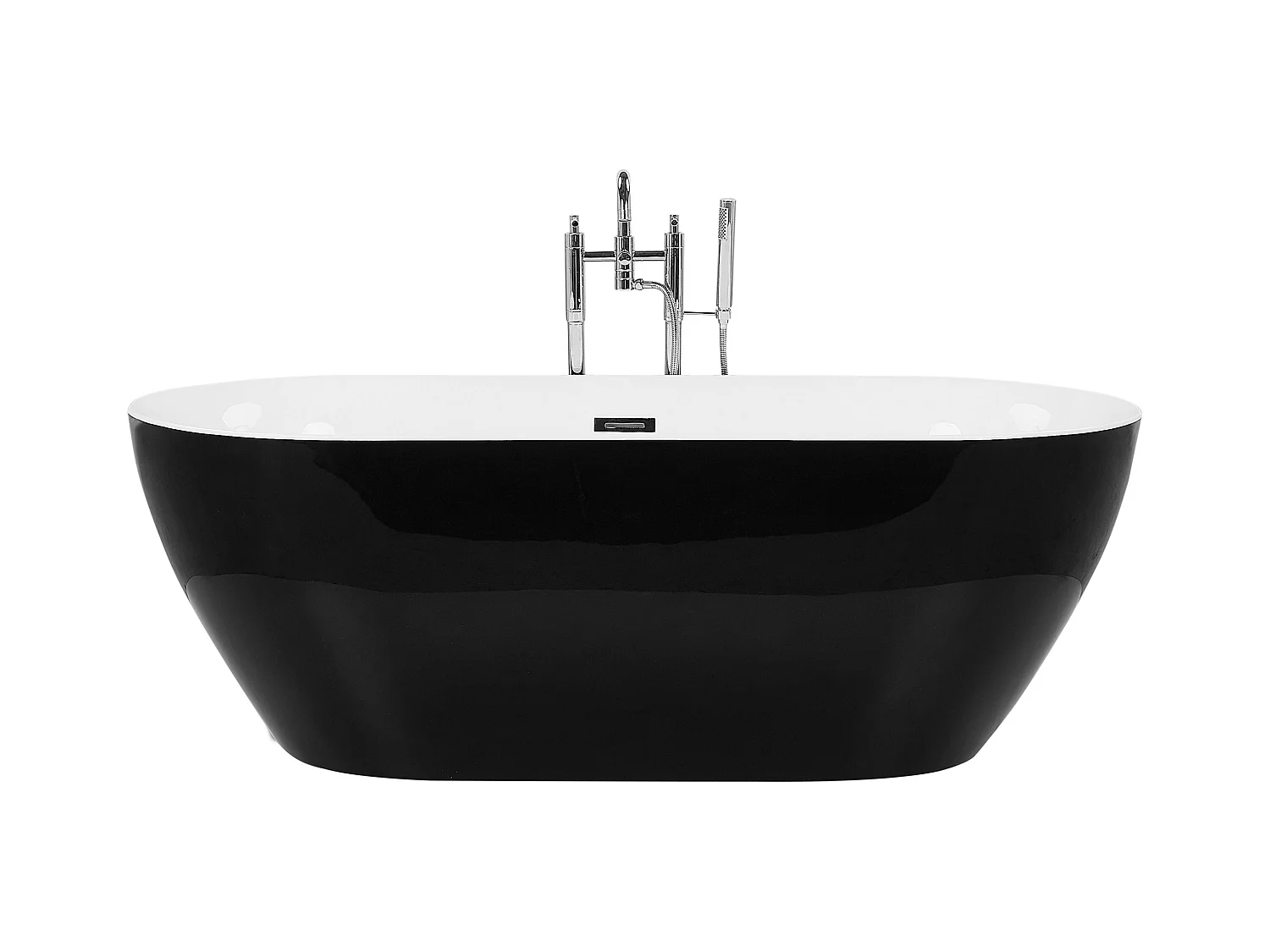 Baignoire îlot CARRERA 170 x 80 cm Noir