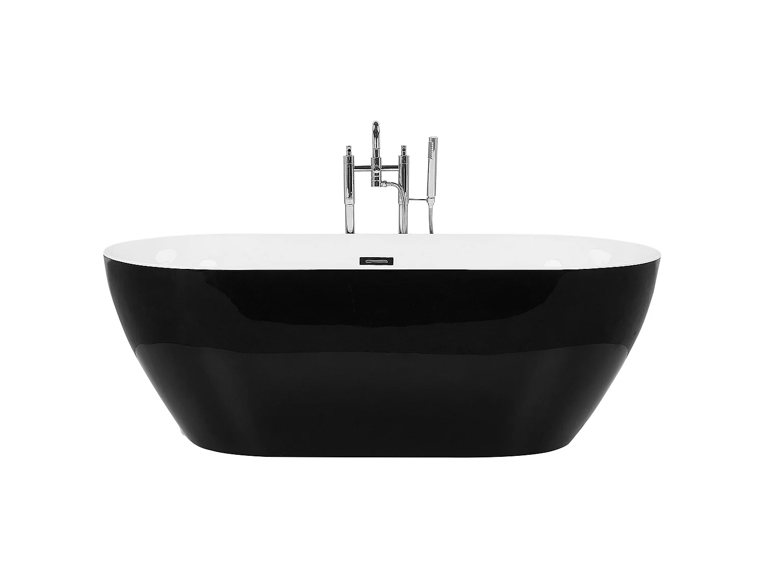 Baignoire îlot CARRERA 170 x 80 cm Noir