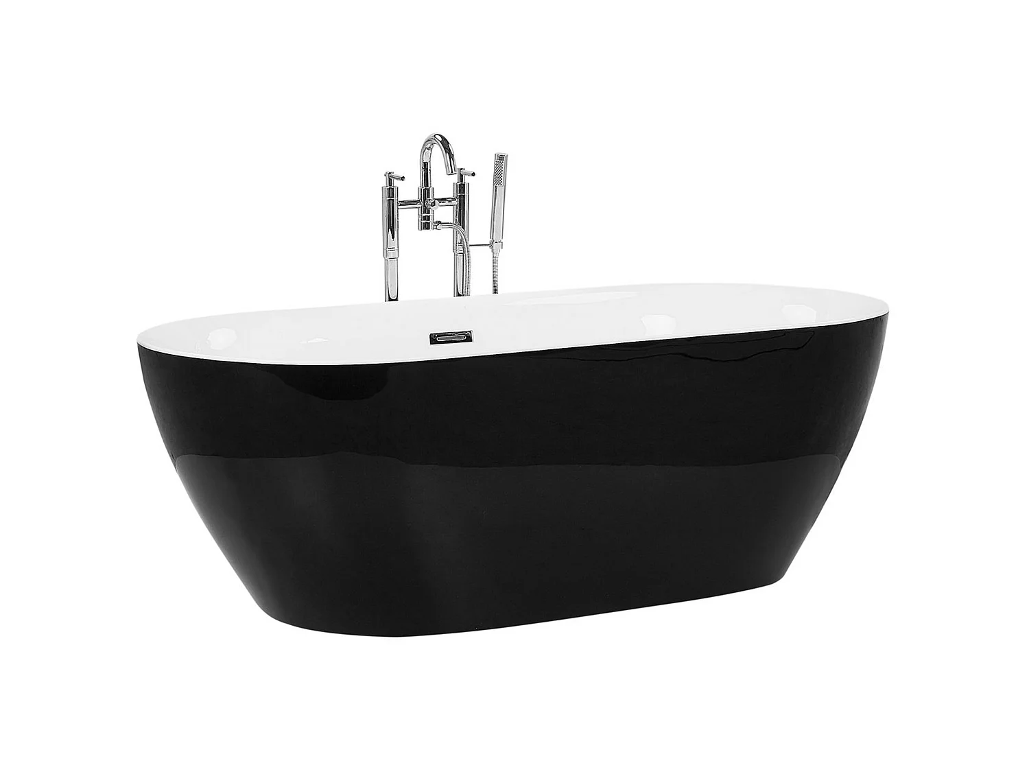 Baignoire îlot CARRERA 170 x 80 cm Noir