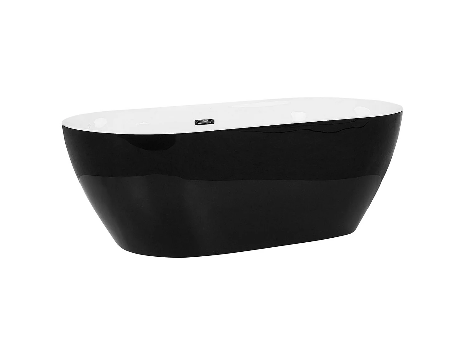Baignoire îlot CARRERA 170 x 80 cm Noir