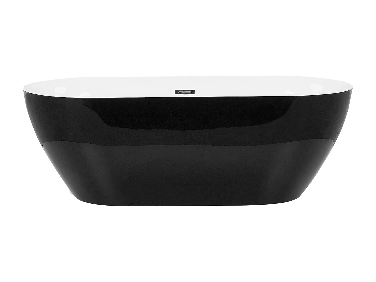 Baignoire îlot CARRERA 180 x 80 cm Noir