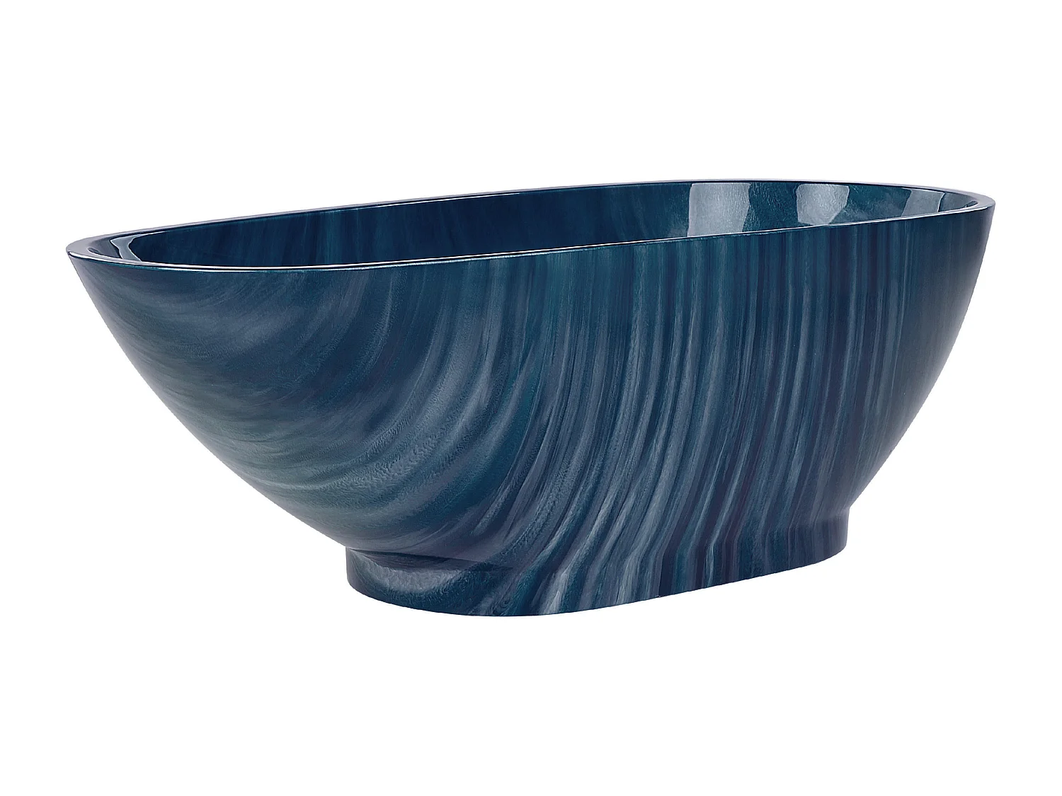 Baignoire îlot RIOJA 170 x 80 cm Bleu marine