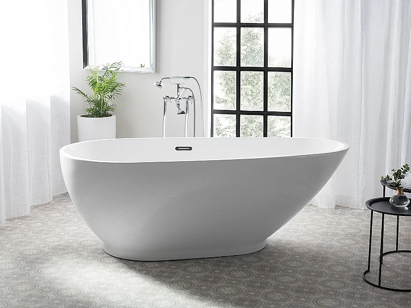 Baignoire îlot GUIANA 173 x 82 cm Blanc