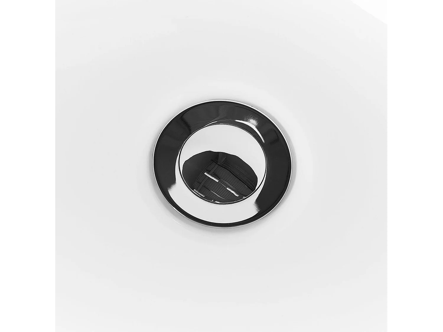 Baignoire îlot CAYMAN 170 x 76 cm Noir/blanc