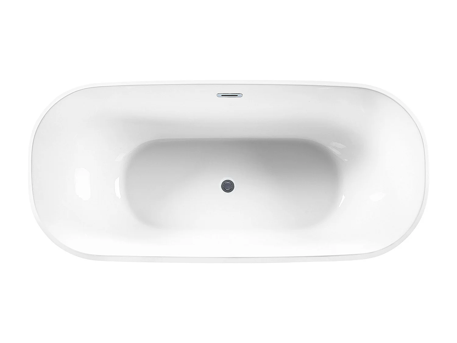 Baignoire îlot TESORO 170 x 77 cm Rouge